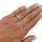 Bague 52 Alliance Boucheron "Quatre Radiant Edition" or blanc. 58 Facettes 31919