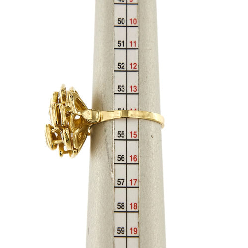 Bague 54 Bague fleur diamants 58 Facettes 31805