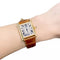 Montre Montre Cartier "Tank Louis Cartier" en or jaune. 58 Facettes 32595