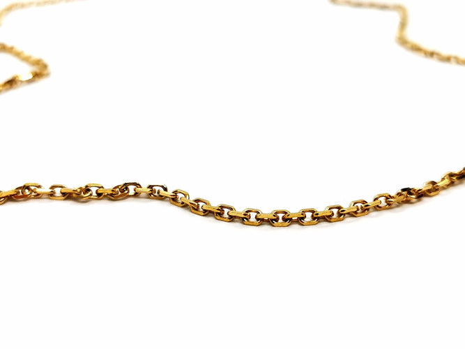 Collier Collier Maille forçat Or jaune 58 Facettes 1349757CN