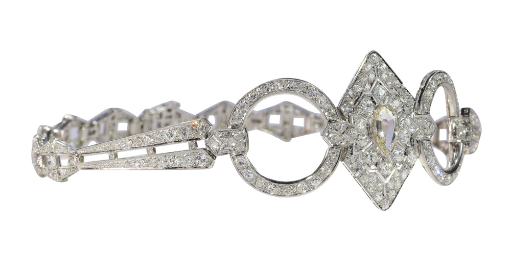 Collier Collier de chien diamants Art Déco 58 Facettes 23023-0064