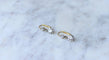 Boucles d'oreilles Dormeuses ancienne, diamants 58 Facettes