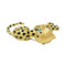 Broche Broche Fred "Léopard" en or jaune, diamants, émail et émeraudes. 58 Facettes 32381