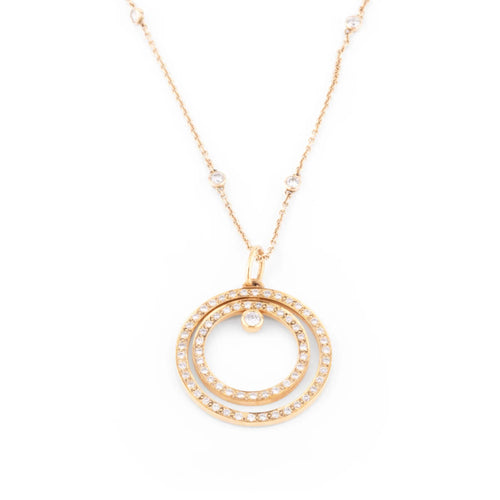 Collier Collier en or jaune et diamant 58 Facettes 1