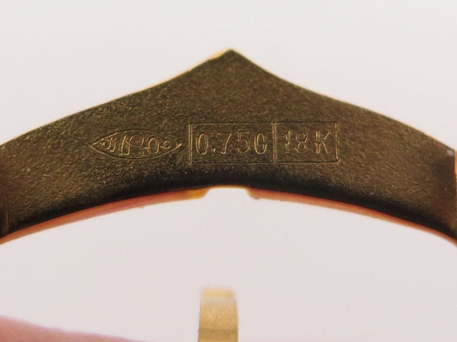 Montre vintage montre CARTIER tank pm 27 mm mecanique en or jaune 18k 58 Facettes 253144