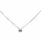 Collier Collier Pendentif Or blanc Diamant 58 Facettes 2737238CN