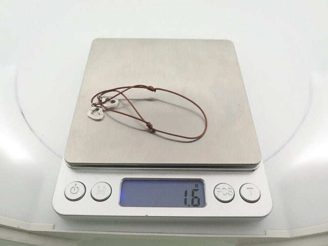 Bracelet bracelet sur cordon DINH VAN double coeur r9 14 a 20 cm or blanc diamants 58 Facettes 253351