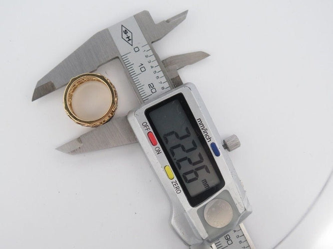 Bague 54 CARTIER - Bague "Rivière" or jaune, diamants, saphirs, rubis & émeraudes 58 Facettes 245801