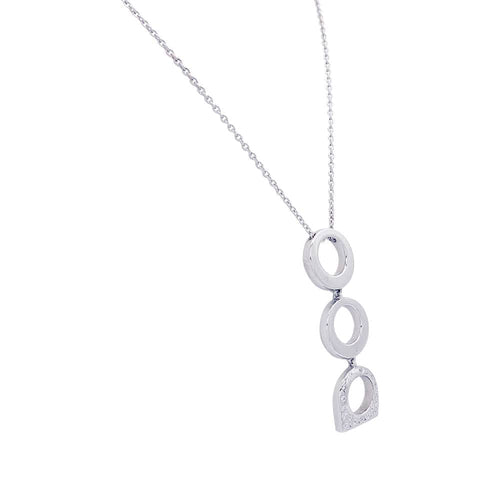 Collier Collier Fred, "Success", or blanc, diamants. 58 Facettes 32693