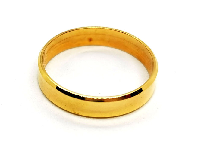 Bague 54 Bague Alliance Or jaune 58 Facettes 1178345CD