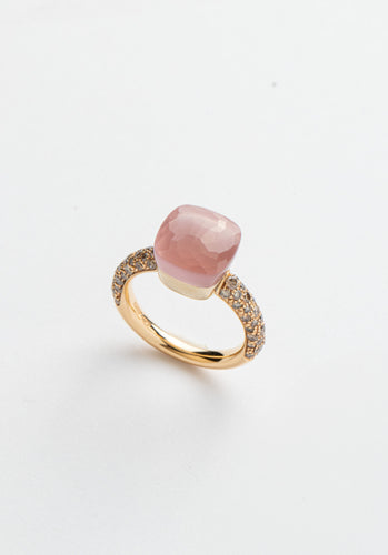 Bague 53 Bague POMELLATO Nudo Or Rose 750/1000 58 Facettes 64579-61082