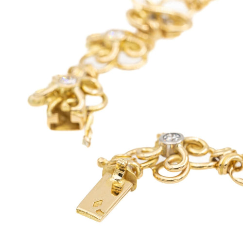 Bracelet Bracelet Filigrane Or jaune Diamant 58 Facettes 1751363CN
