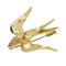 Broche Broche hirondelle diamants 58 Facettes 31448