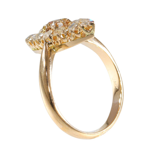 Bague 59 Bague marquise diamants 58 Facettes 23271-0585