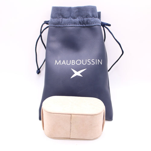 Collier MAUBOUSSIN - collier diamant or blanc « Moi aimer Toi » 58 Facettes