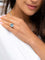 Bague 51 Poiray Bague Cocktail Filles Antik Or blanc Topaze 58 Facettes 2623850CN