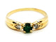 Bague 57 Bague Or jaune Emeraude 58 Facettes 1883926CN