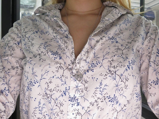 Collier collier POIRAY coeur entrelace mm chaine forcat or blanc 18k 58 Facettes 258177