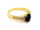 Bague 52 Bague Or jaune Saphir 58 Facettes 1468784CN