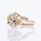 Bague 57 Bague 3 ors motifs floraux ancienne 58 Facettes 22-447B
