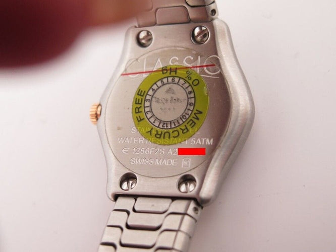 Montre montre EBEL classic wave sport 27 mm quartz diamants 58 Facettes 258008