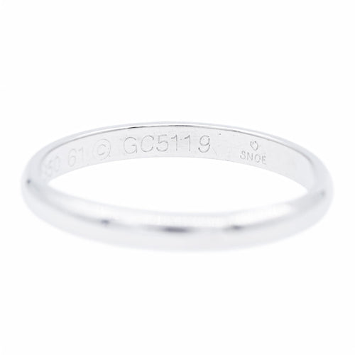 Bague 56 Cartier Bague Alliance Platine 58 Facettes 2256013CN