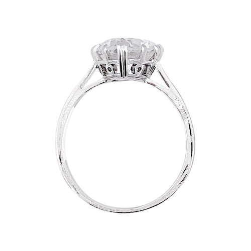 Bague 56 Bague Mellerio, platine et diamant. 58 Facettes 33413