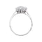 Bague 56 Bague Mellerio, platine et diamant. 58 Facettes 33413