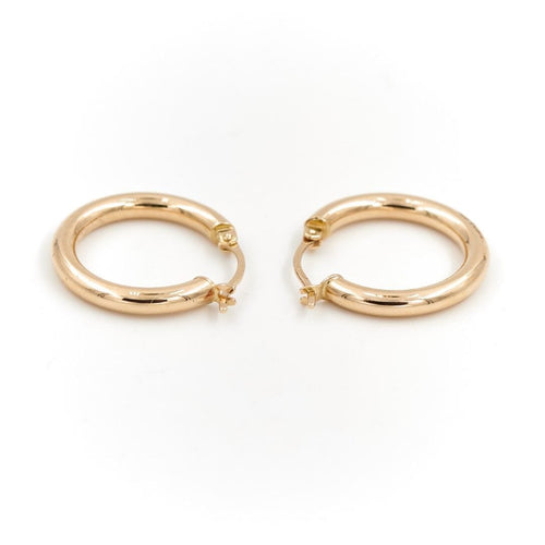 Boucles d'oreilles Boucles d'oreilles Créoles Or jaune 58 Facettes 1933756CN