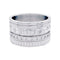 Bague 57 Bague Boucheron, "Quatre Radiant Edition", or blanc, diamants. 58 Facettes 32691