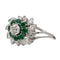 Bague 57 Bague Marguerite Or blanc Diamant 58 Facettes 2737235CN