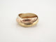 Bague 48 bague CARTIER trinity mm 3 ors jaune rose blanc 58 Facettes 255639