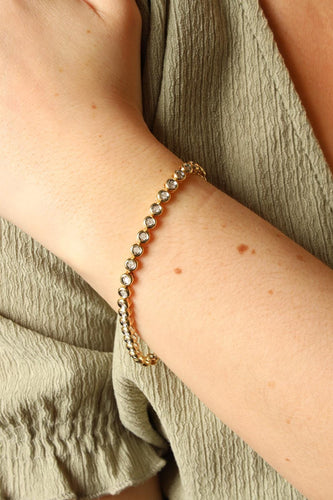 Bracelet Bracelet Ligne Or jaune Diamant 58 Facettes 2328940CN