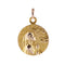 Pendentif Médaille ancienne Vierge en prière et calice 58 Facettes 22-419B
