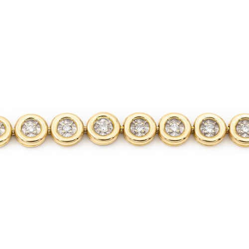 Bracelet Bracelet Ligne Or jaune Diamant 58 Facettes 2201512CN