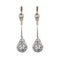 Boucles d'oreilles DORMEUSES ART DÉCO OR, PLATINE & DIAMANTS 58 Facettes BO/220151