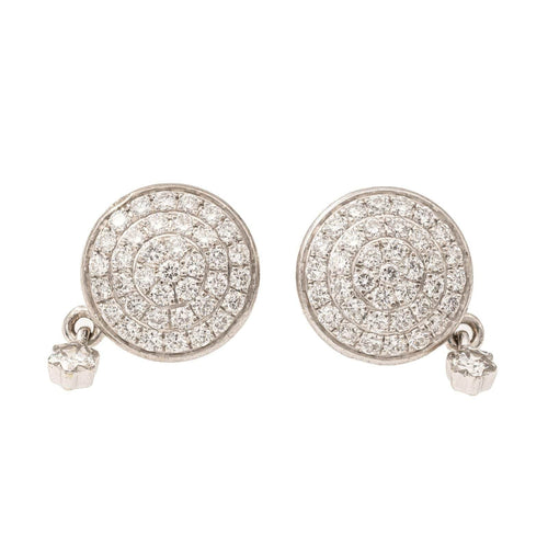 Boucles d'oreilles MontBlanc Boucles d'oreilles Dame Blanche Or blanc Diamant 58 Facettes 1747041CN