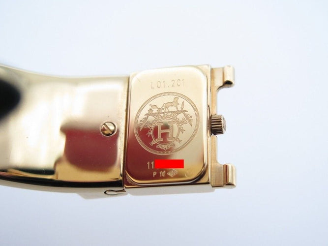 Montre montre HERMES loquet email 58 Facettes 258428