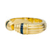 Bracelet Bracelet Vintage or jaune saphirs. 58 Facettes 31493