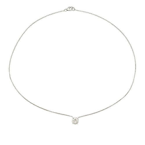 Collier Collier solitaire diamant. 58 Facettes 31713