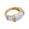 Bague 45 Bague Fred, "Isaure", or jaune, platine, diamants. 58 Facettes 32289