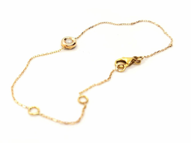 Bracelet Bracelet Or rose Diamant 58 Facettes 579016RV