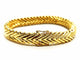 Bracelet Bracelet Maille chevron Or jaune 58 Facettes 1833576CN