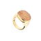 Bague 52 POMELLATO - Bague quartz rose 58 Facettes 32747