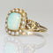 Bague 55 Bague opale et perles fines 58 Facettes 21-729