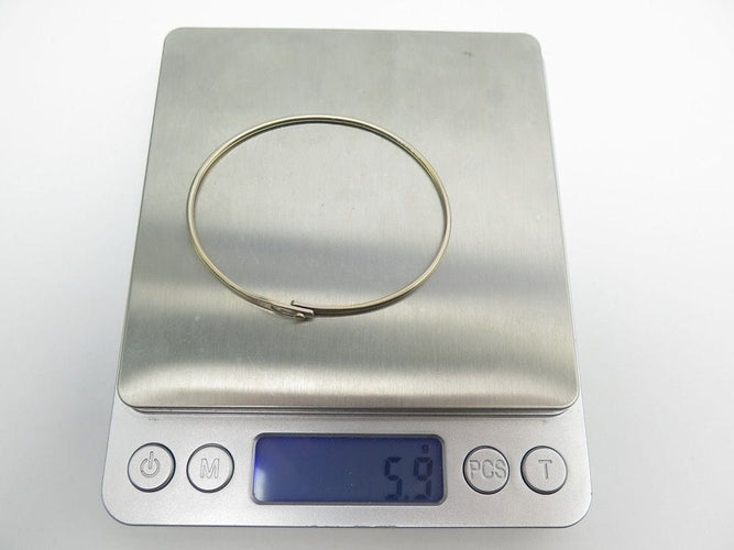 Bracelet bracelet DINH VAN serrure 334101 en or blanc 18k 5.9gr 17 cm 58 Facettes 246769