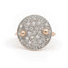 Bague 50 Ginette NY Bague Large Galaxy Or rose Diamant 58 Facettes 2246423CN