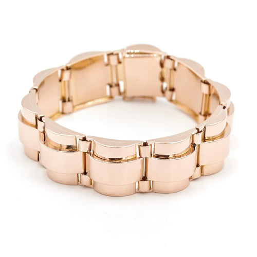 Bracelet Bracelet Tank Or rose 58 Facettes 2027415CN