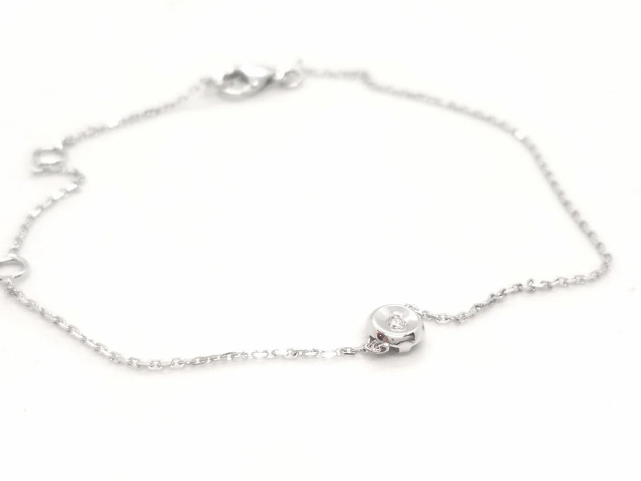 Bracelet Bracelet Or blanc Diamant 58 Facettes 578966RV