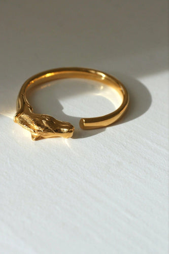 Bracelet Bracelet Hermès doré tête de cheval 58 Facettes